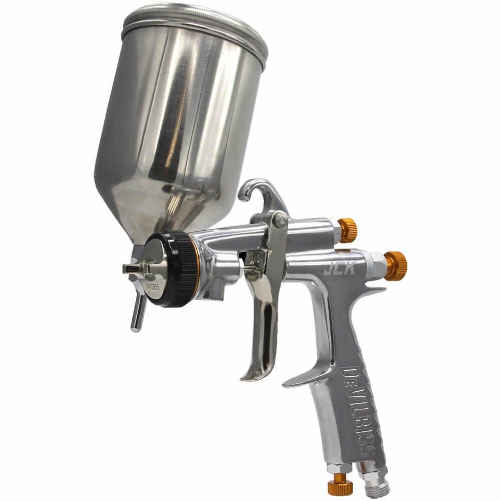 DeVilbiss重力式噴槍JCK孔徑1.3mm 1.5mm最新款高霧化JJ243 商品圖片 2