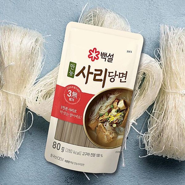 韓國 CJ白雪 韓式冬粉 500g/80g 家庭份 一人份