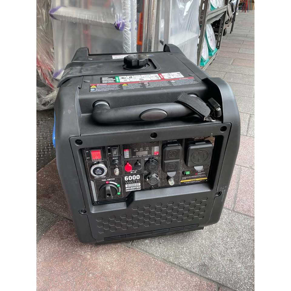 附發票台北工具KY6000I靜音變頻5500W發電機110/220V雙電壓輸出 贈串聯線 可搭配ATS不斷電 商品圖片 3