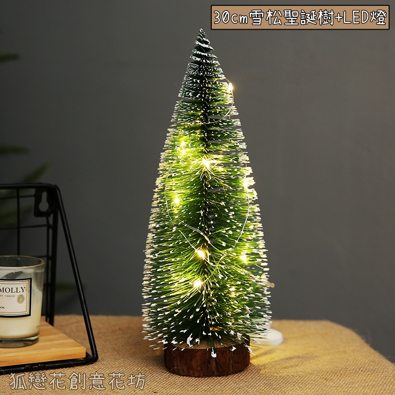 30cm❰綠色❱聖誕樹＋LED燈,🦊~賣場商品眾多，歡迎參觀選購~🦊