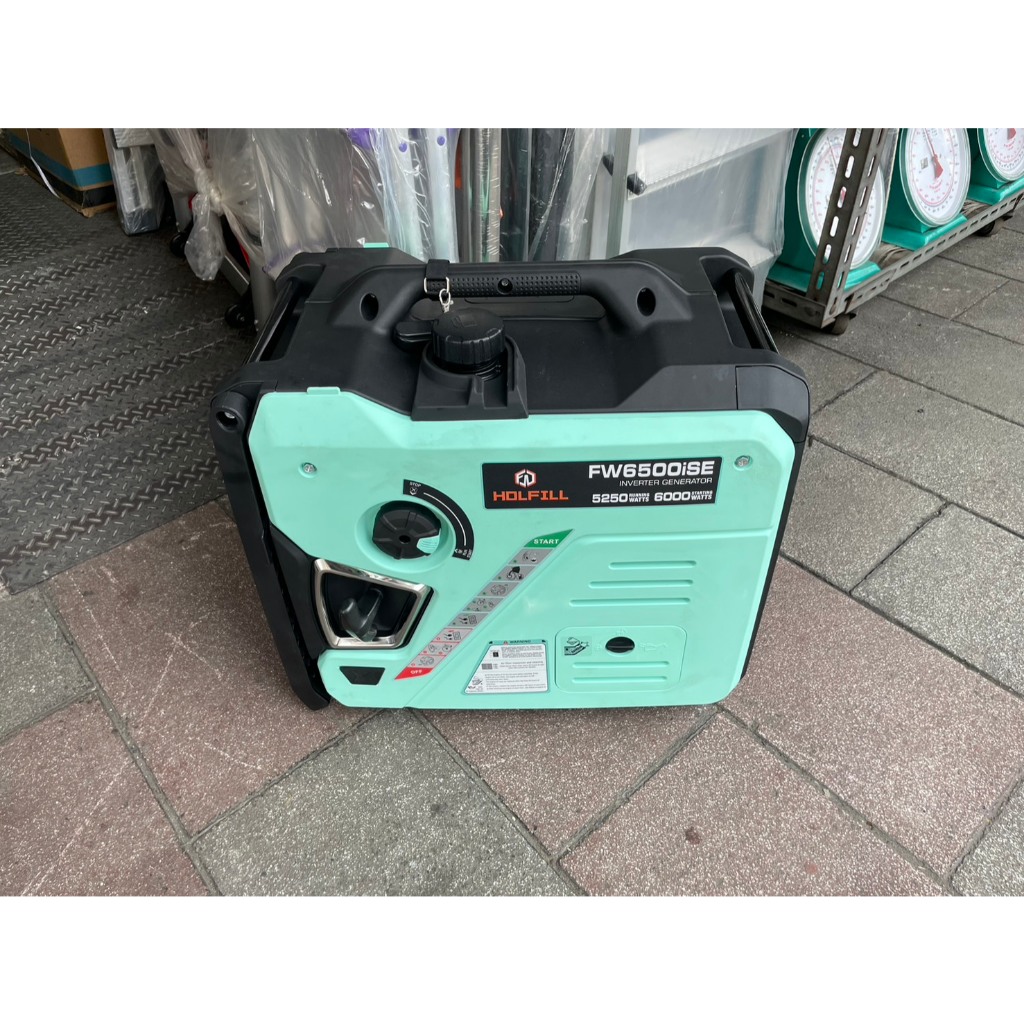 【萬華現貨】5500W靜音變頻汽油發電機 110V／220V雙電壓 電啟動 停電備用 FW6500ISE 商品圖片 6