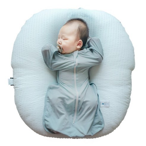 韓國製 True Swaddle 寶寶天絲蝴蝶包巾 薄荷綠 S號