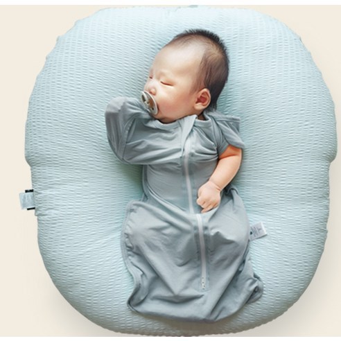 韓國製 True Swaddle 寶寶天絲蝴蝶包巾 薄荷綠 S號