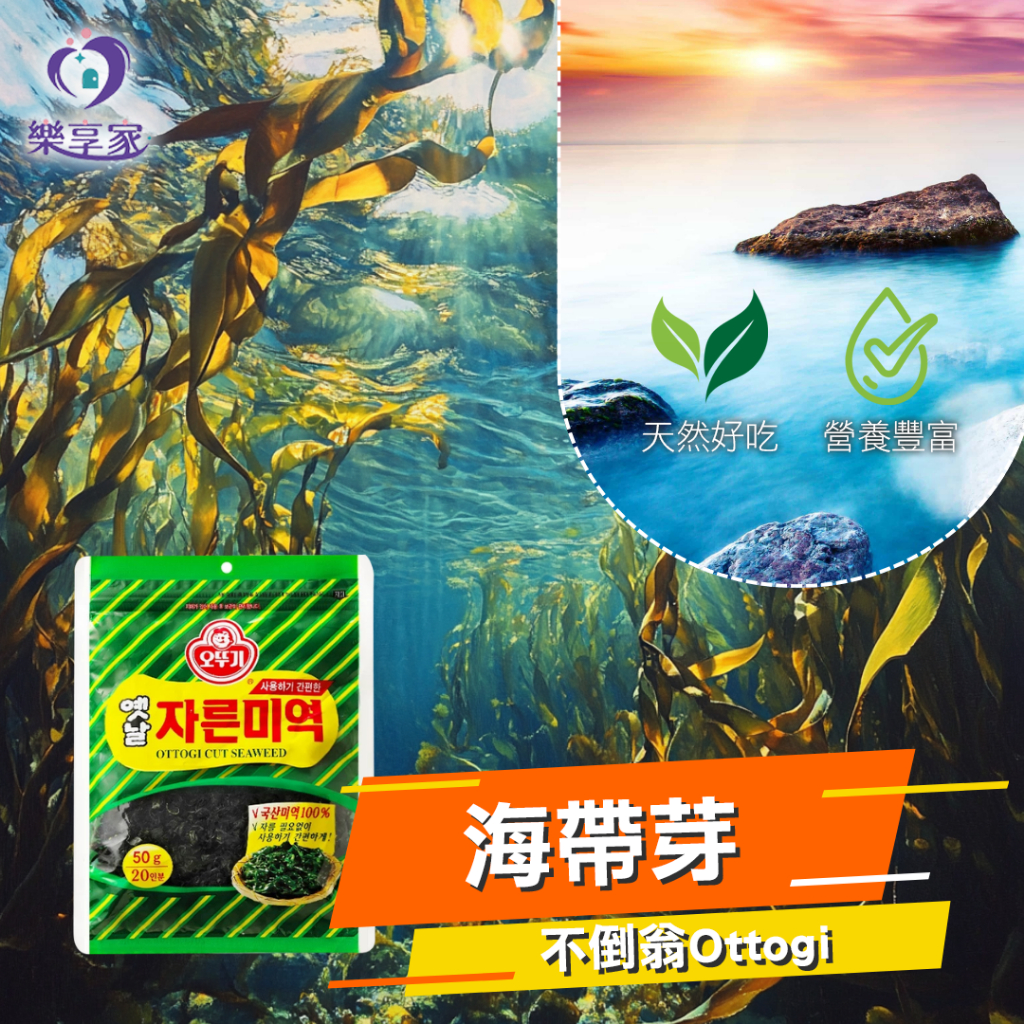 韓國 不倒翁 OTTOGI 乾海帶芽/切碎海藻