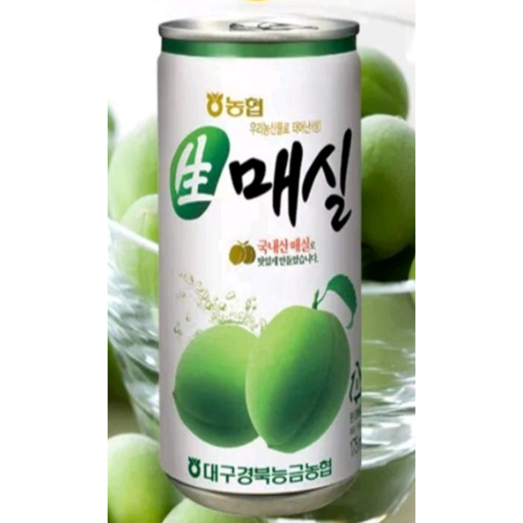 韓國 NongHyup 農協果汁（青梅/蘋果）單瓶175mL