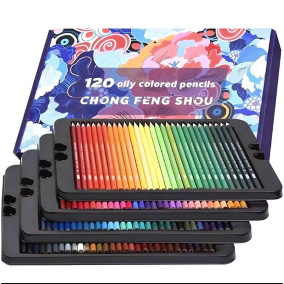 CFS 油性色鉛筆 70色 120色