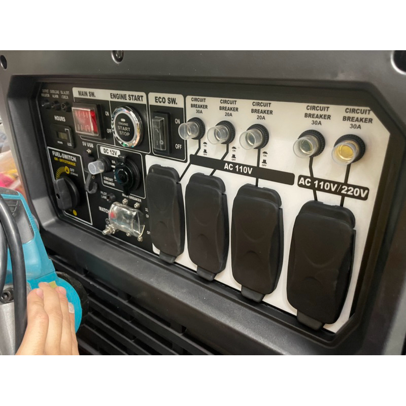 ELEMAX本田台灣經銷旗下品牌CHALLENGE變頻發電機SC8000I電啟動 同清水牌款GT-10000W型 商品圖片 4