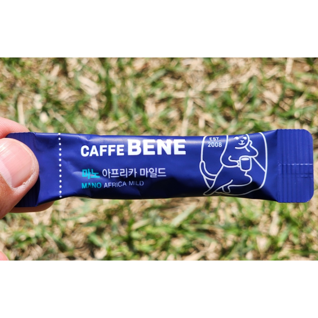 韓國咖啡 CAFE BENE 咖啡伴 MANO 非洲即溶咖啡 0.9g 隨身包