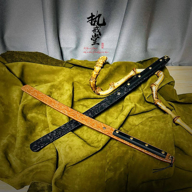 【KKsp道具雜貨店】*單層牛筋皮原色/暗黑單面印花整拍*牛筋皮拍