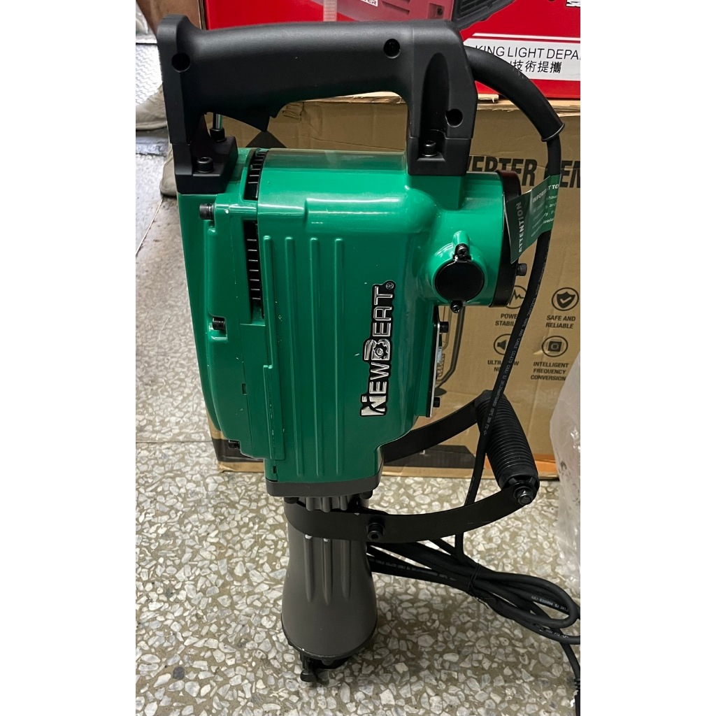 超值優惠贈尖鑿扁鑿H41型H65型NBT強力電動鎚 破壞鎚 電鎚 電槌 破碎機  TM ET H41 商品圖片 5