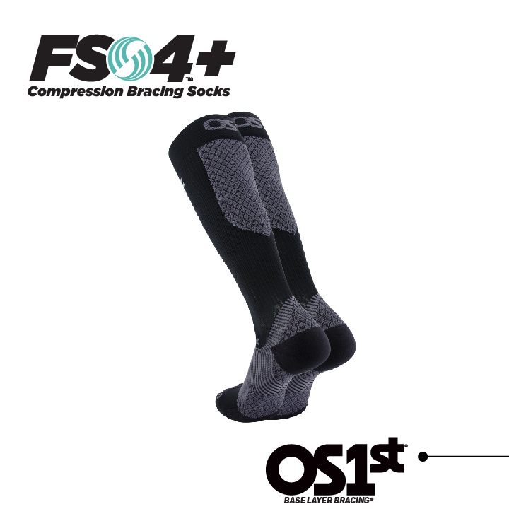 【OS1st】FS4+ 運動加壓小腿襪 4段式分區壓力 排汗透氣 加壓 小腿襪 美腿襪 美國研發 台灣製｜繁華中西藥局｜