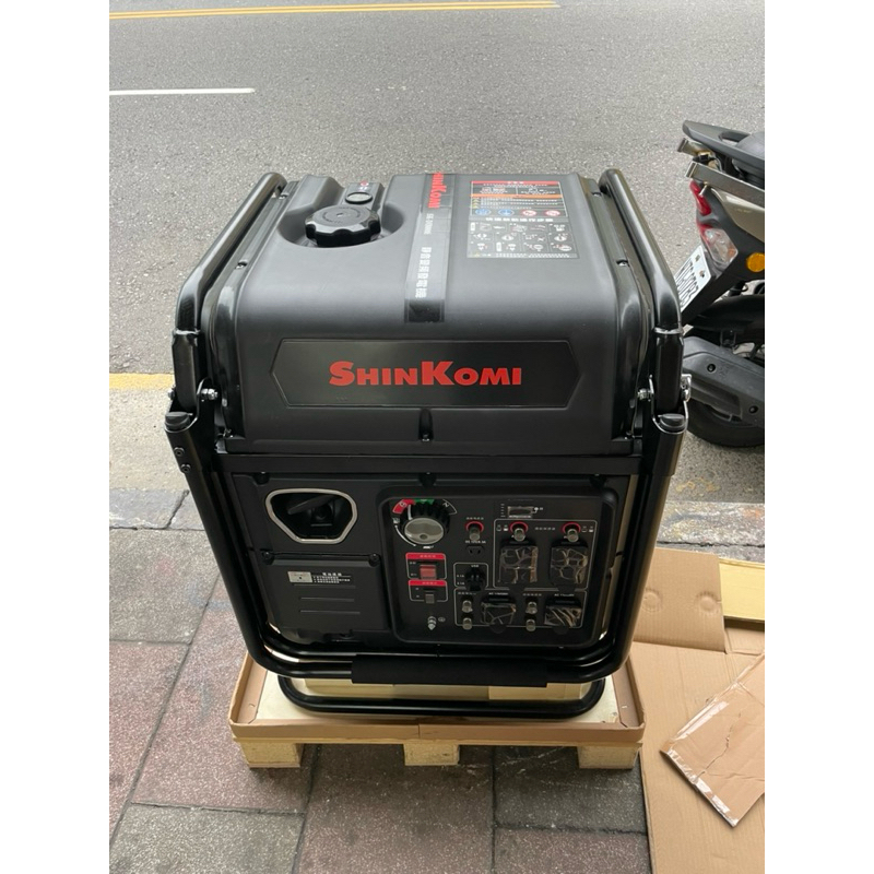 SHIN KOMI變頻發電機SK-D8000I電啟動110/220V四行程停電露營擺攤 商品圖片 3