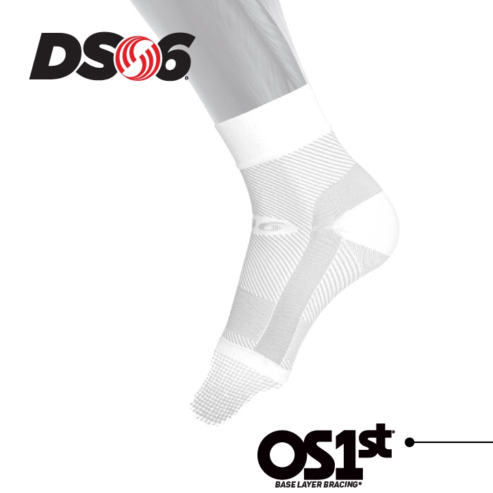 【OS1st】DS6減壓足弓襪套 6段式分區壓力 舒緩足部 吸濕排汗 足弓襪 襪子 美國研發 台灣製(單入)繁華中西藥局