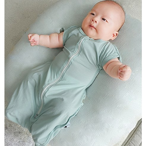 韓國製 True Swaddle 寶寶天絲蝴蝶包巾 薄荷綠 S號
