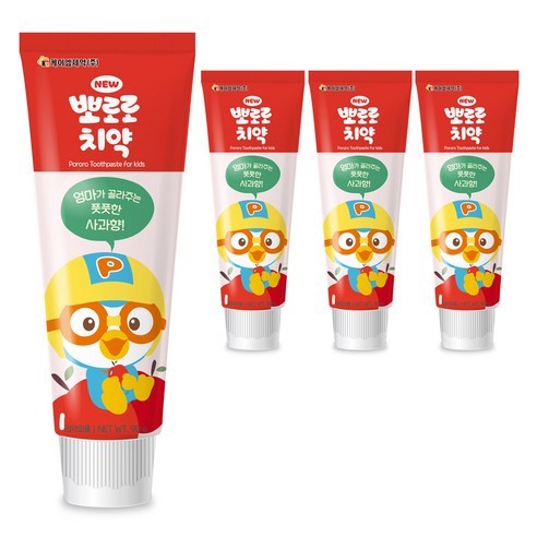 KM Pharmaceutical Pororo 兒童牙膏 蘋果味 90g