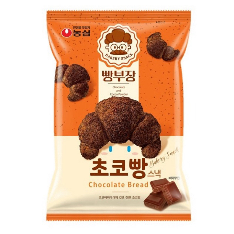 韓國 Nongshim 農心巧克力可頌香酥餅乾  55g 