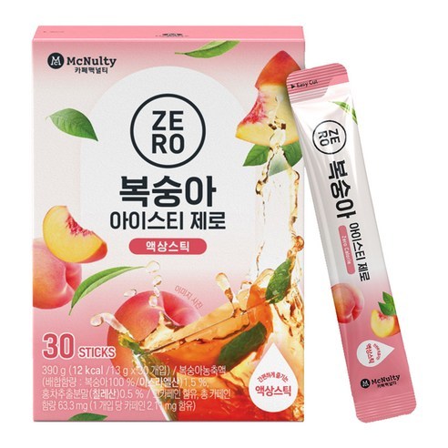 McNulty Coffee 零糖低卡ZERO水果冰茶 隨身包 13g