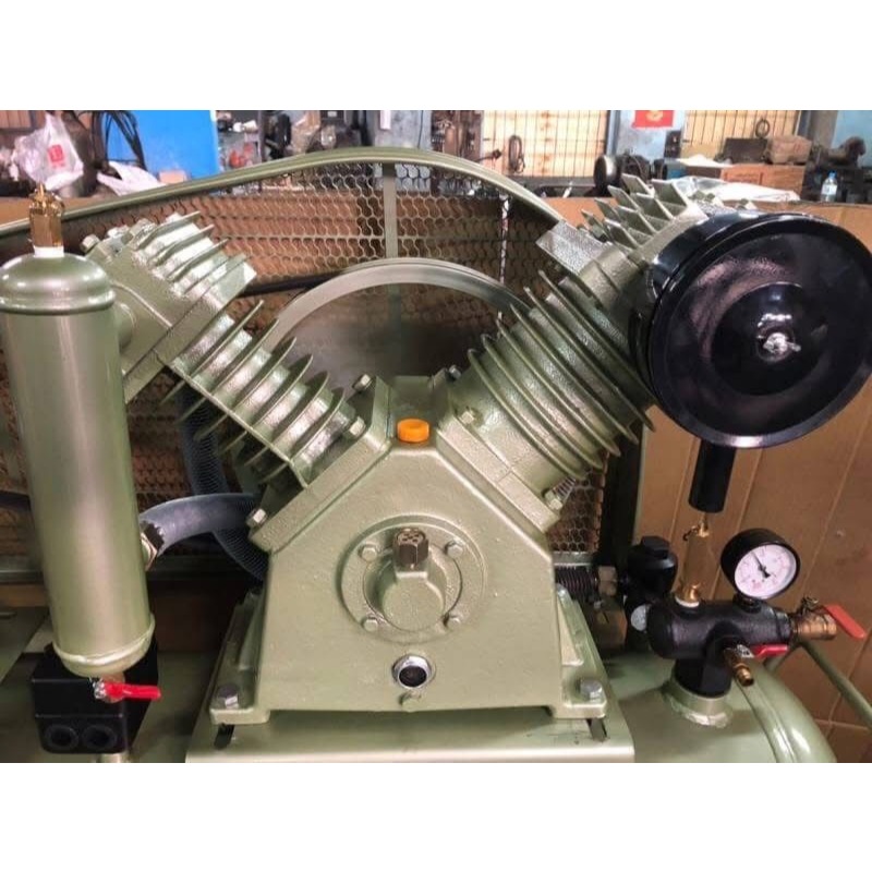 VIVA 威世牌 5HP皮帶式20KG特高壓空壓機155L儲氣筒 單相 三相220V 三相380V(需馬達接線處變更電壓 商品圖片 2