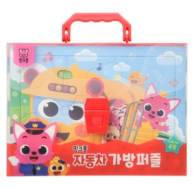 韓國 碰碰狐 拼圖手提包 (4款拼圖)