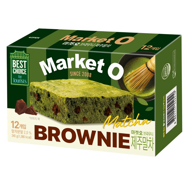 韓國 Market O 巧克力布朗尼蛋糕 6入 120g