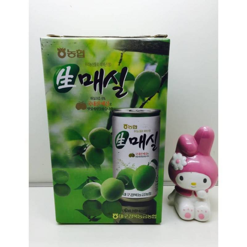 韓國 NongHyup 農協果汁（青梅/蘋果）單瓶175mL