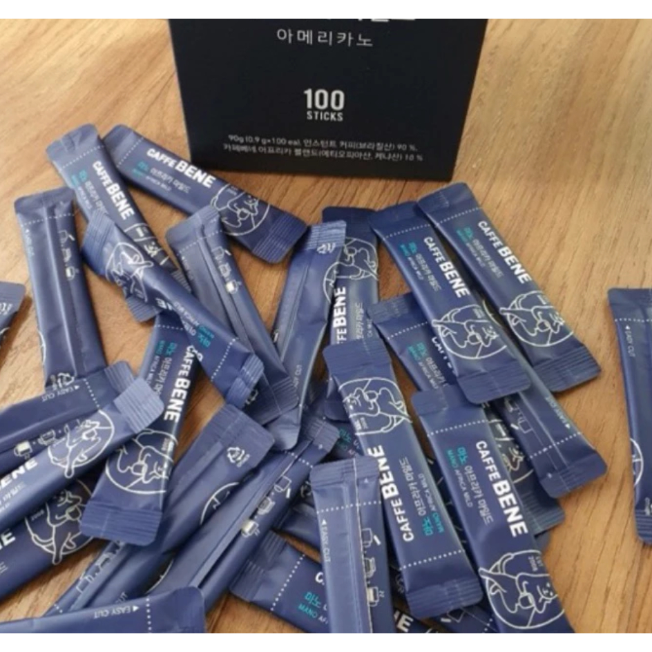 韓國咖啡 CAFE BENE 咖啡伴 MANO 非洲即溶咖啡 0.9g 隨身包