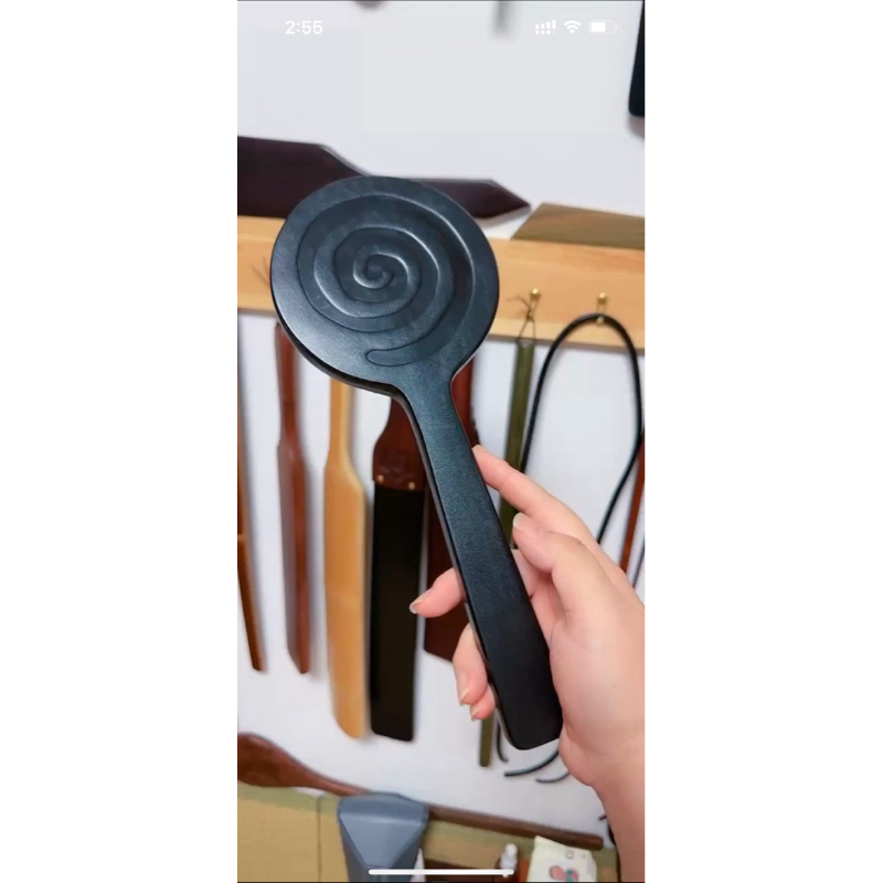 【KKsp道具雜貨店】 🍭暗黑棒棒糖🍭 三層牛筋皮 Spanking 打屁股 懲罰工具 處罰 實踐工具