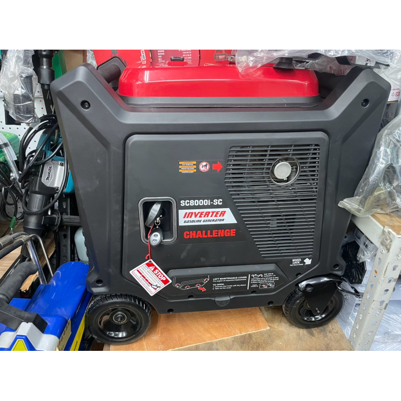 ELEMAX本田台灣經銷旗下品牌CHALLENGE變頻發電機SC8000I電啟動 同清水牌款GT-10000W型 商品圖片 3