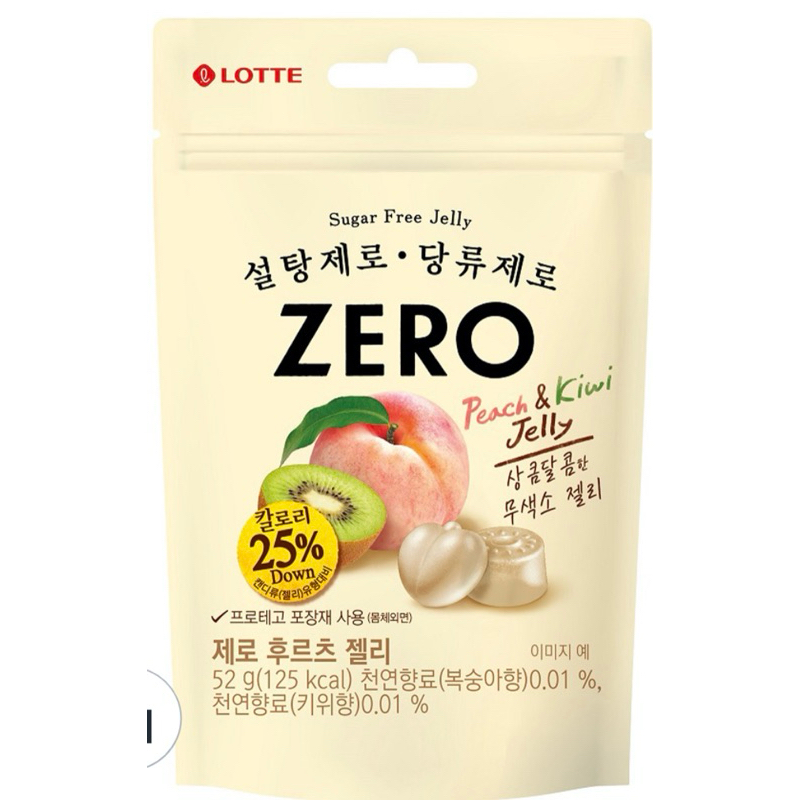 韓國 LOTTE 樂天 Zero水果軟糖