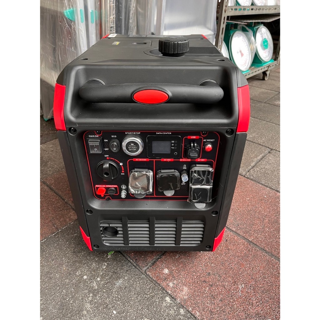 附發票台北工具6500EI靜音變頻5500W發電機110/220V雙電壓輸出 四行程停電露營擺攤工程 商品圖片 3