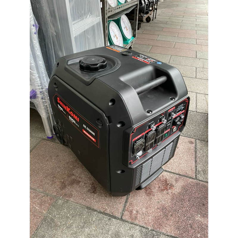 SHIN KOMI變頻發電機SK-D6000I電啟動110/220四行程停電露營擺攤 商品圖片 4