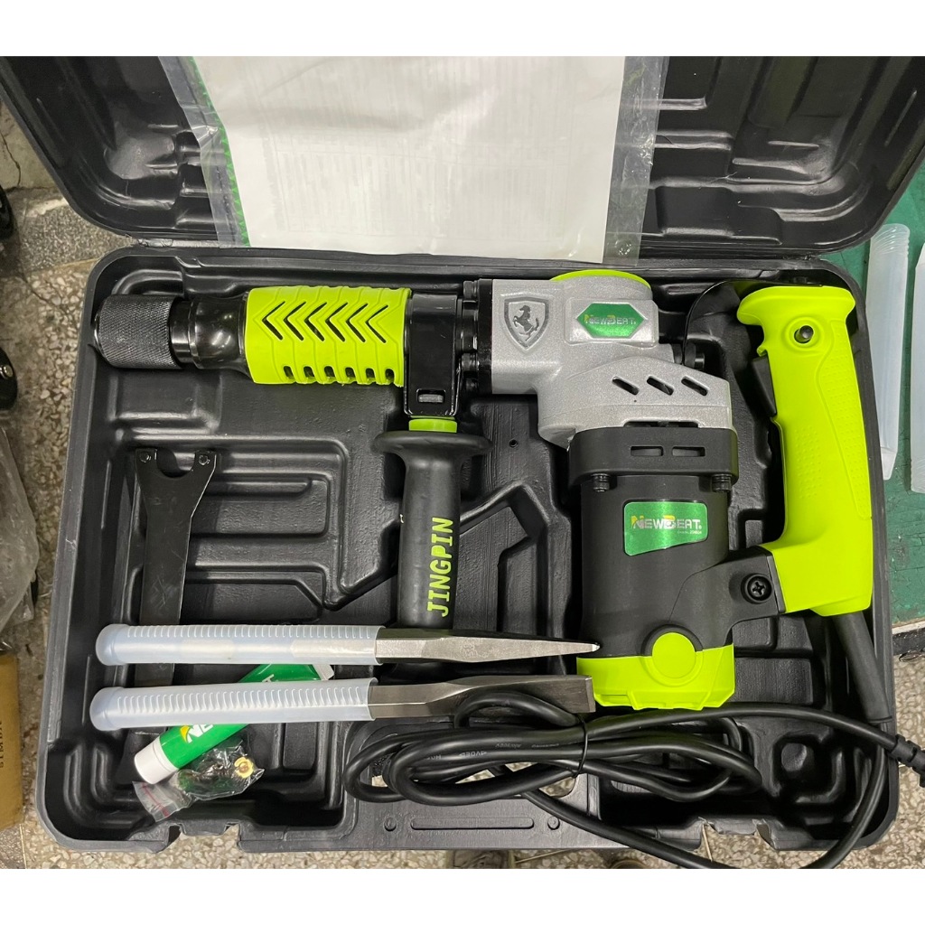 贈尖鑿扁鑿NBT大功率H41型 1200W強力電動鎚 破壞鎚 電鎚 電槌 破碎機  TM ET H41 商品圖片 3