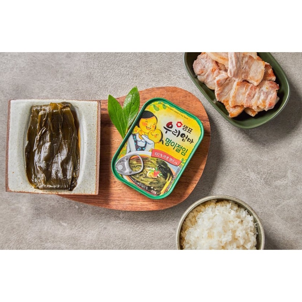 韓國 Sempio 膳府 紫蘇葉罐頭（原味/辣味/涼拌）炒明太魚乾 醬煮黑豆 醬醃牛肉絲鵪鶉蛋