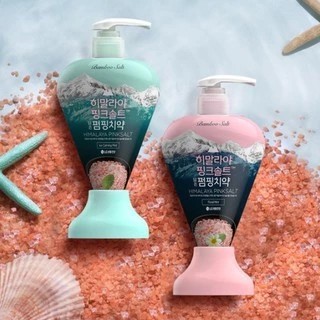 LG 韓國牙膏 喜馬拉雅粉紅鹽 按壓式牙膏 285g (冰涼薄荷/花香薄荷)