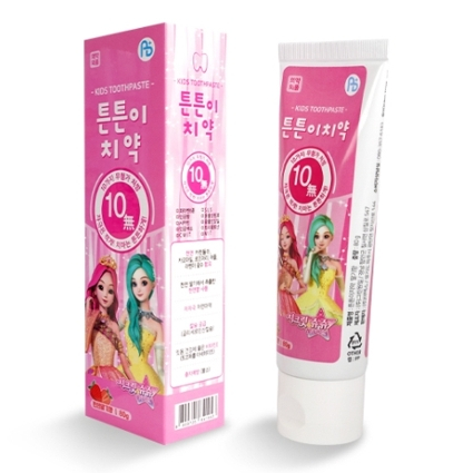 ATEX Secret Jouju 珠珠的秘密低氟兒童牙膏 草莓味80g