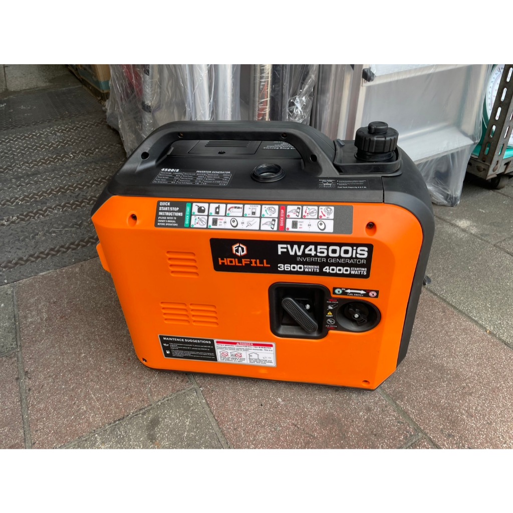 附發票台北工具4500IS靜音變頻4000發電機110/220V雙電壓輸出 四行程停電露營擺攤工程 商品圖片 2