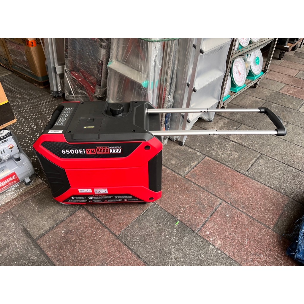 附發票台北工具6500EI靜音變頻5500W發電機110/220V雙電壓輸出 四行程停電露營擺攤工程 商品圖片 5