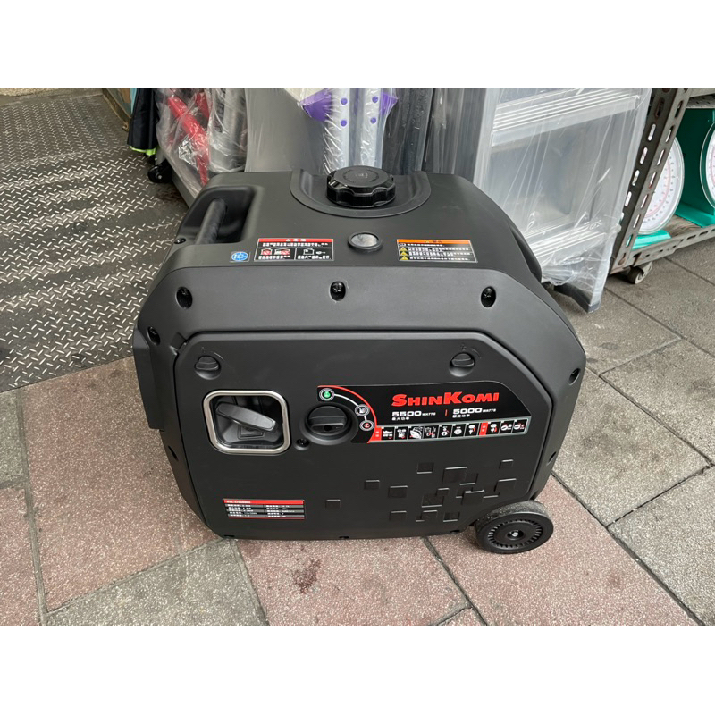 SHIN KOMI變頻發電機SK-D6000I電啟動110/220四行程停電露營擺攤 商品圖片 3