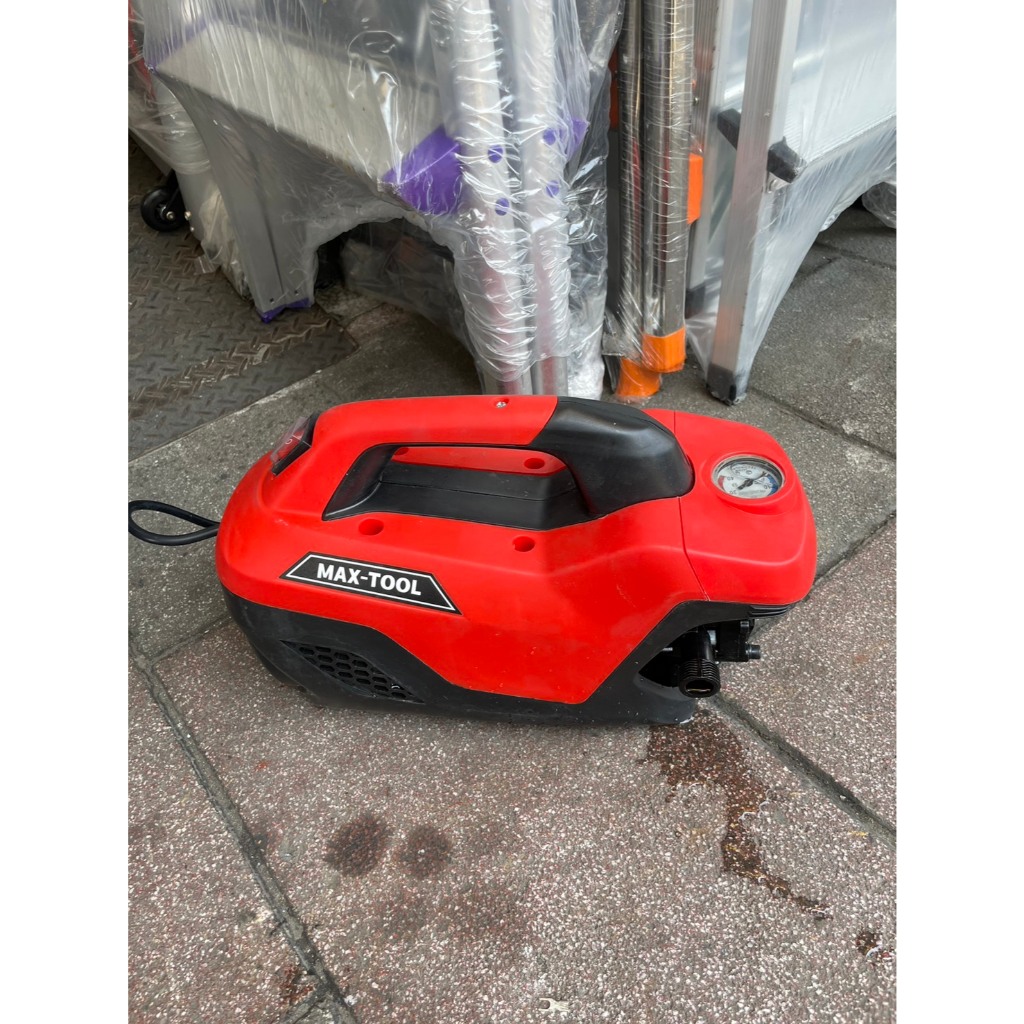 MAX-TOOL台北工具  感應式無碳刷高壓清洗機 自吸式 可直接水桶吸水 洗冷氣 洗地 洗車 商品圖片 4
