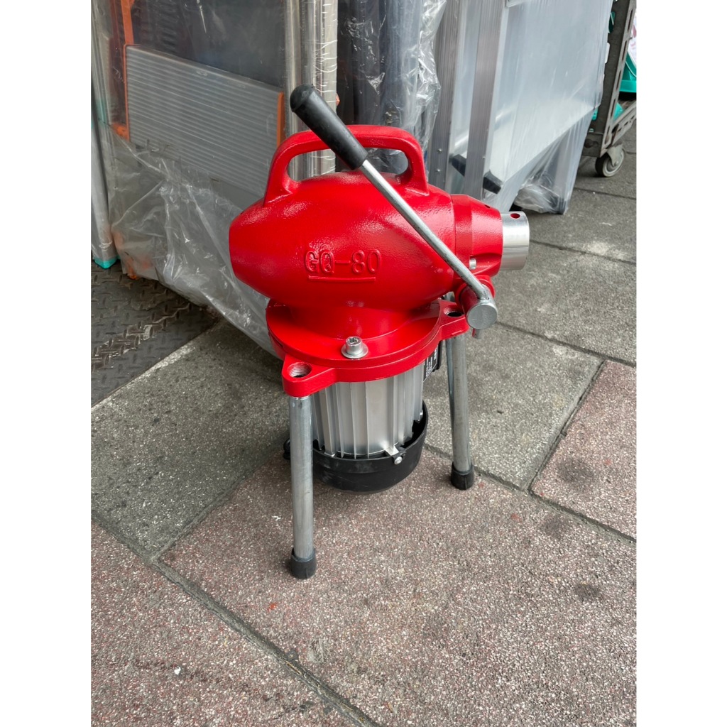 附手寫發票GQ80第二代經濟型電動通管機 可用於居家水管廚房阻塞 同川方牌CCM-761形式 商品圖片 2