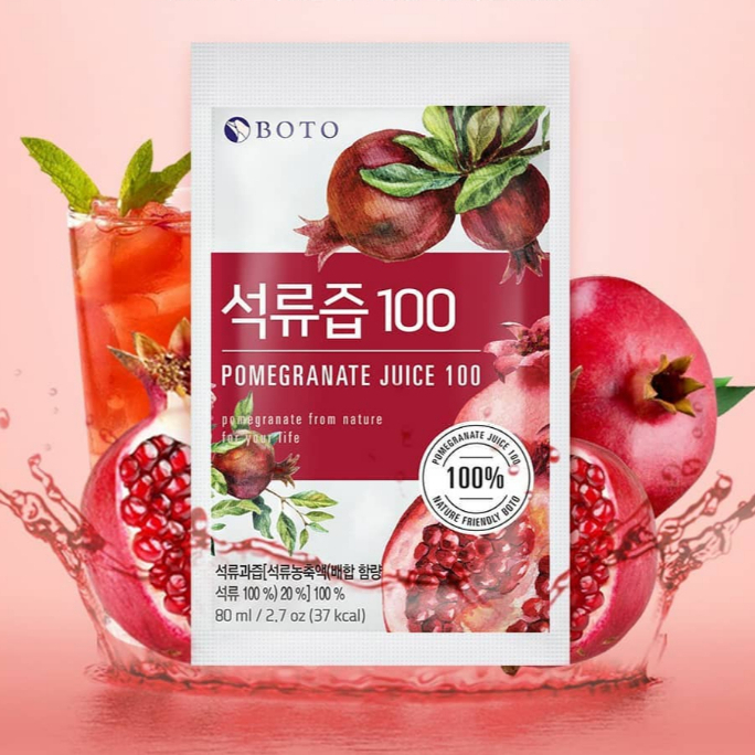 韓國果汁 BOTO 紅石榴美妍飲 80ml