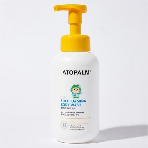 ATOPALM 愛多康 兒童沐浴慕斯 460ml 柔軟泡沫沐浴乳