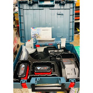 德國 BOSCH 博世 18V GWS180LI 鋰電 免碳刷 無刷 砂輪機 切斷機 附提箱 商品圖片 4