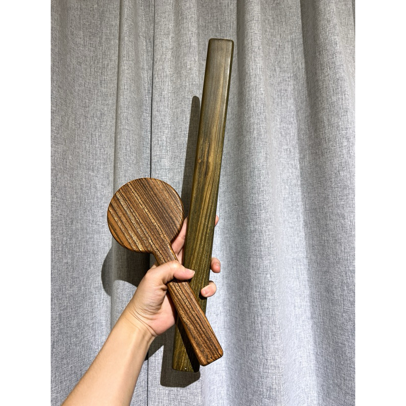 【KKsp道具雜貨店】*綠檀戒尺+虎斑檀棒棒糖🍭* sp 戒尺 打屁股 鞭子 懲戒 處罰spanking 家法 小圈