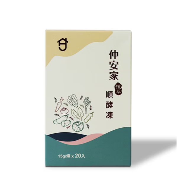 仲安家 植萃順酵凍 20入/盒