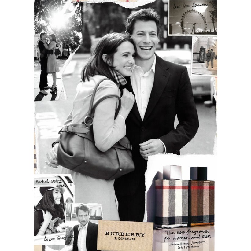 BURBERRY LONDON 倫敦男性淡香水 30m/100ml 國際航空版