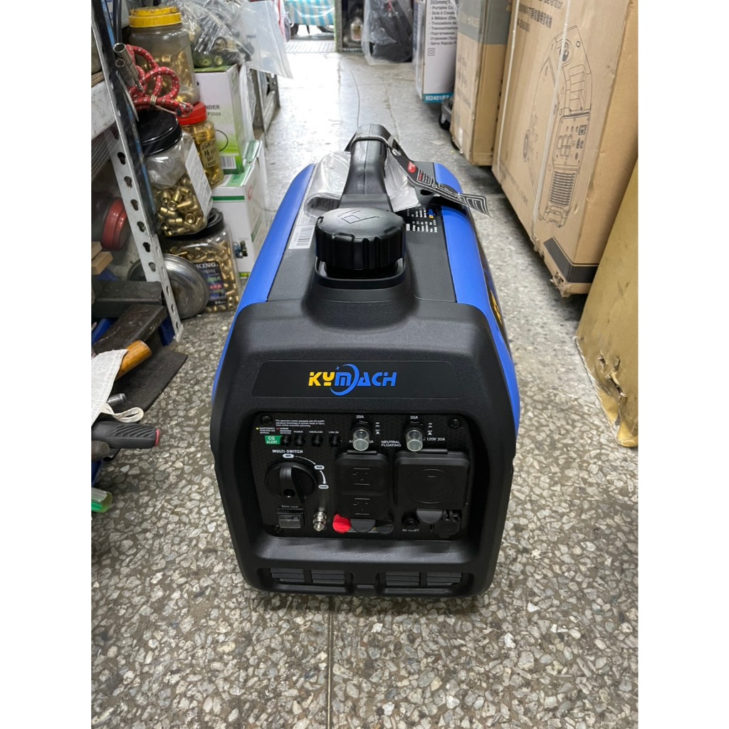 附發票台北工具KY3500I靜音變頻3200W發電機110電壓輸出 贈串聯線 商品圖片 5