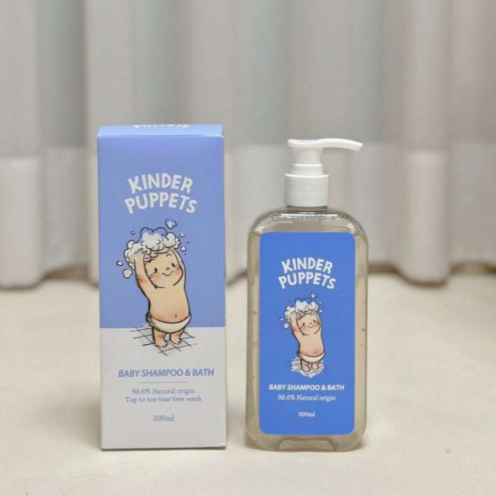 Kinder Puppets 嬰兒洗髮沐浴露 300ml