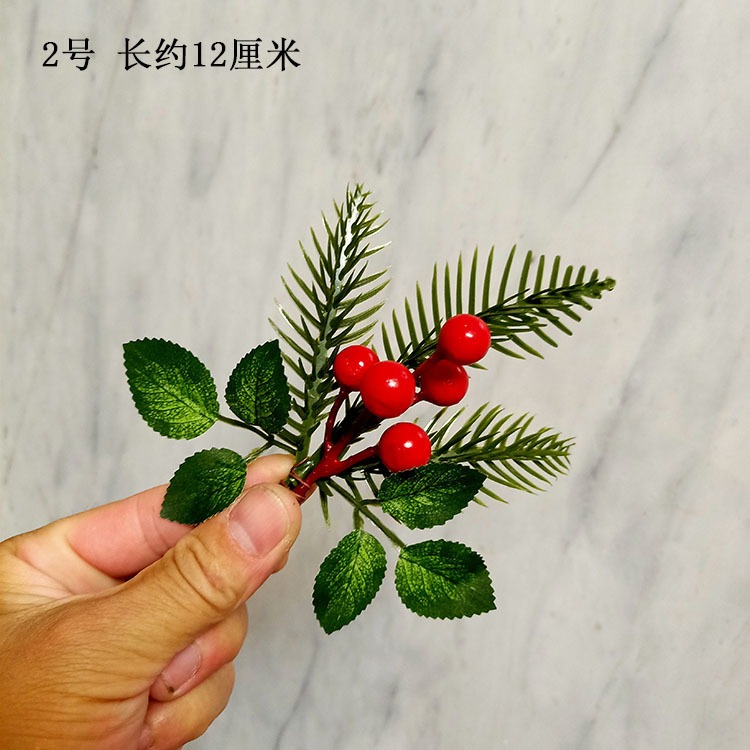 迷你紅果松葉綠蘿串(1枝),🦊~賣場商品眾多，歡迎參觀選購~🦊
