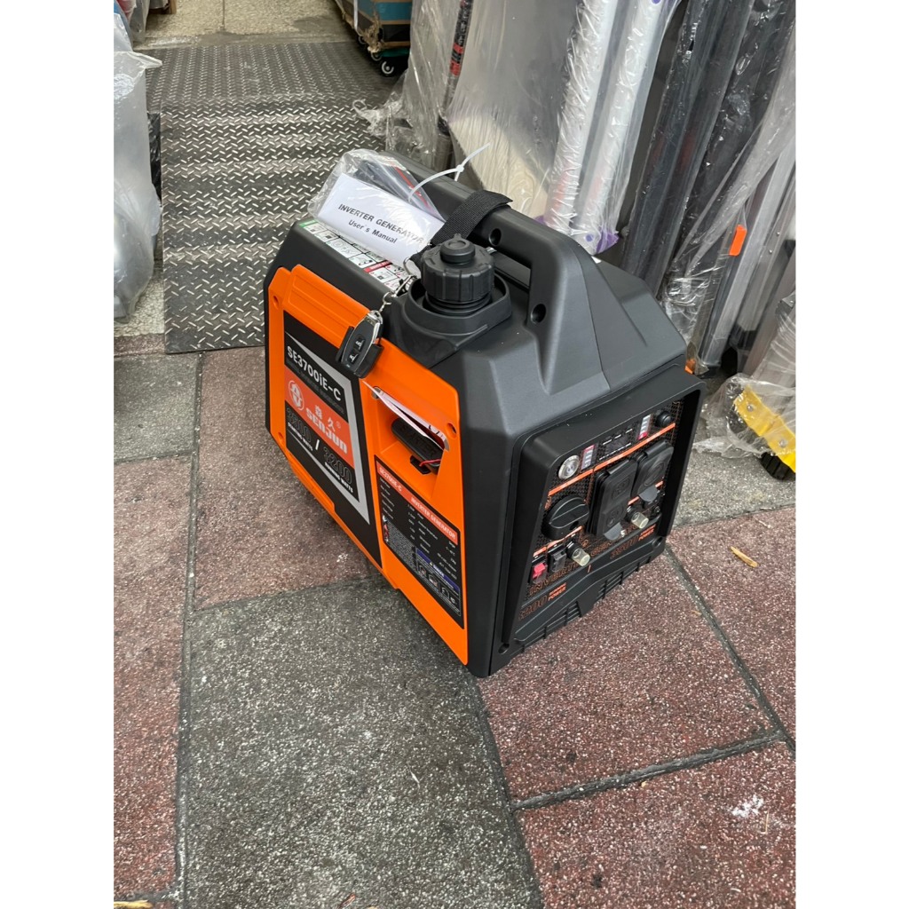 台北工具SE3700IE電啟動/手拉二用 靜音變頻3500W發電機110V電壓輸出 停電露營擺攤 商品圖片 3